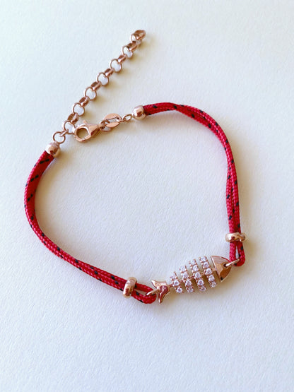 BRACCIALE JOYFISH ARGENTO ROSA